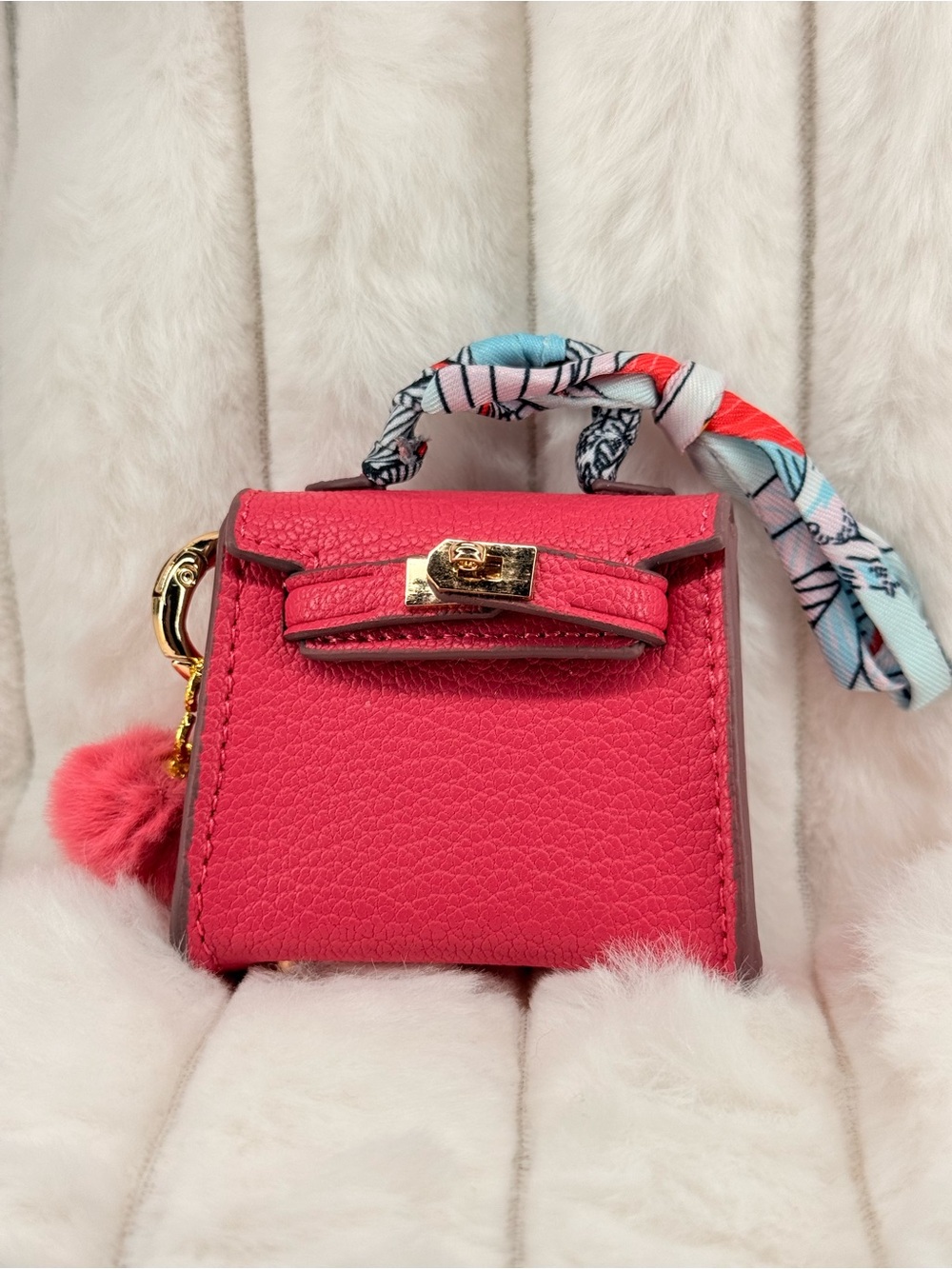 Designer-Style Mini Handbag Charm - Multiple Colors - Picture 8 of 16